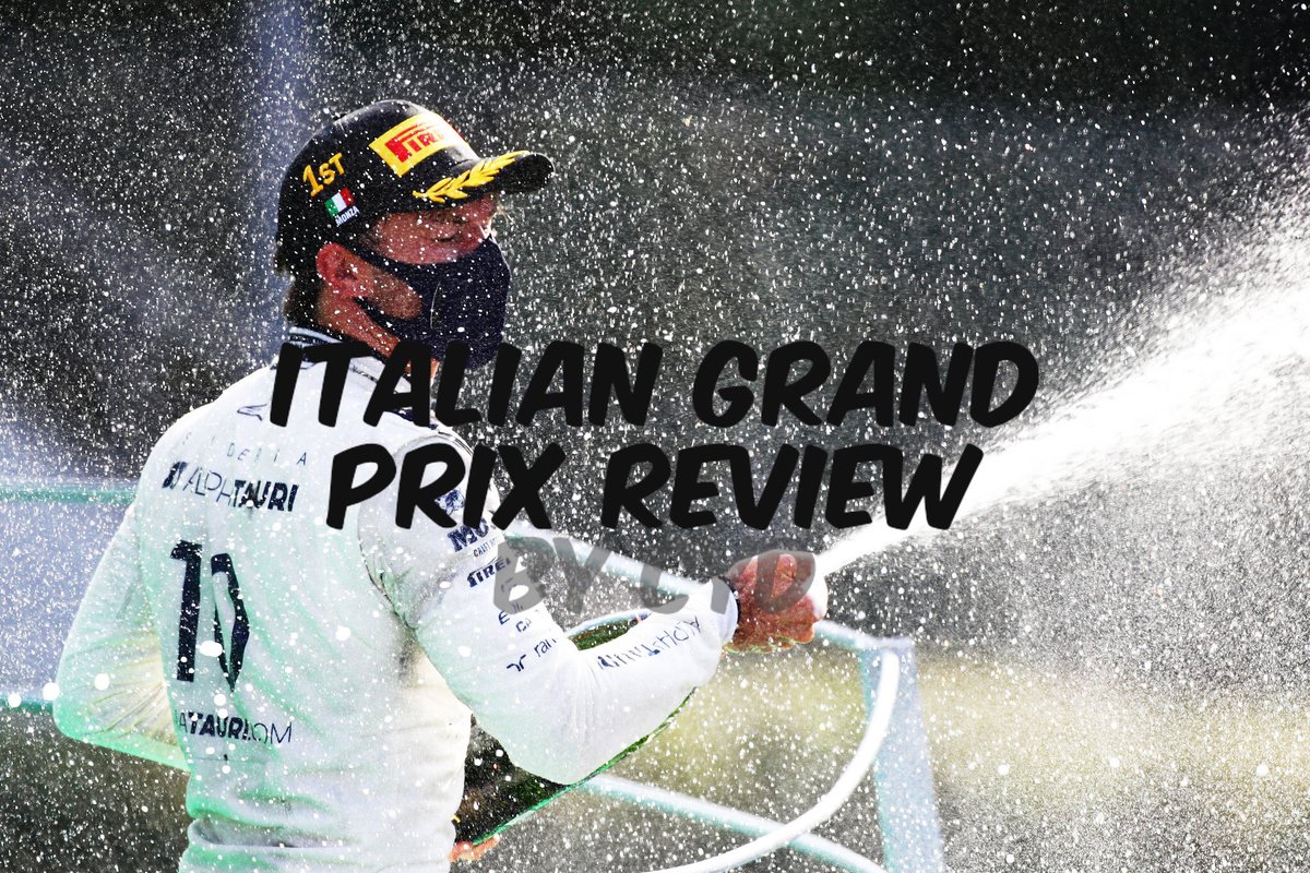 TheGridWithCyd's tweet photo. I’ve just posted a race review of the #ItalianGP #F1 ! Click the link to read :) 
https://t.co/KUsnWWVe9q https://t.co/UCeHvzCeRw