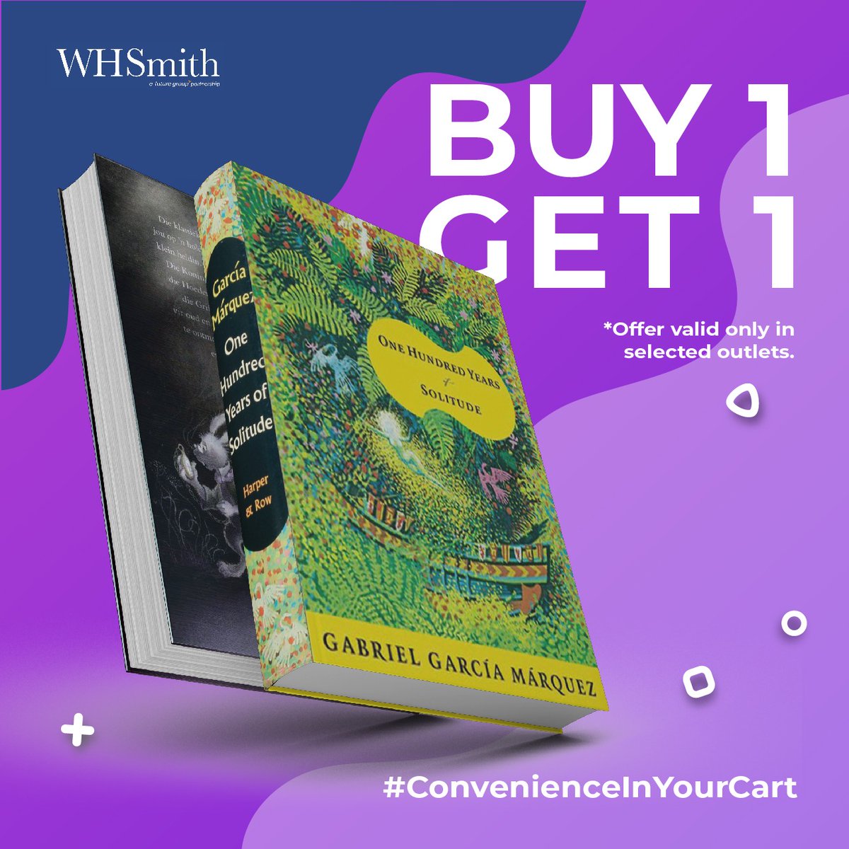 WHSmith_India's tweet photo. Here’s a deal to add the yay to your week. Buy any one of your favorite books from @whsmith_india stores and get another one for free. 
.
.
#WHSmithIndia #Books #BooksLovers #BooksOffers #Buy1Get1 #Shopping #LoveShopping #shopyourfavorite #ConvenienceInYourCart #LoveShopping https://t.co/ANI8UmO7mM