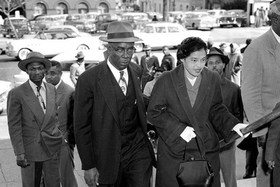 In the Montgomery Bus Boycott, which launched the nonviolent movement vs Jim Crow, local labor leader E.D. Nixon, who had mentored Rosa Parks, was central to the struggle.