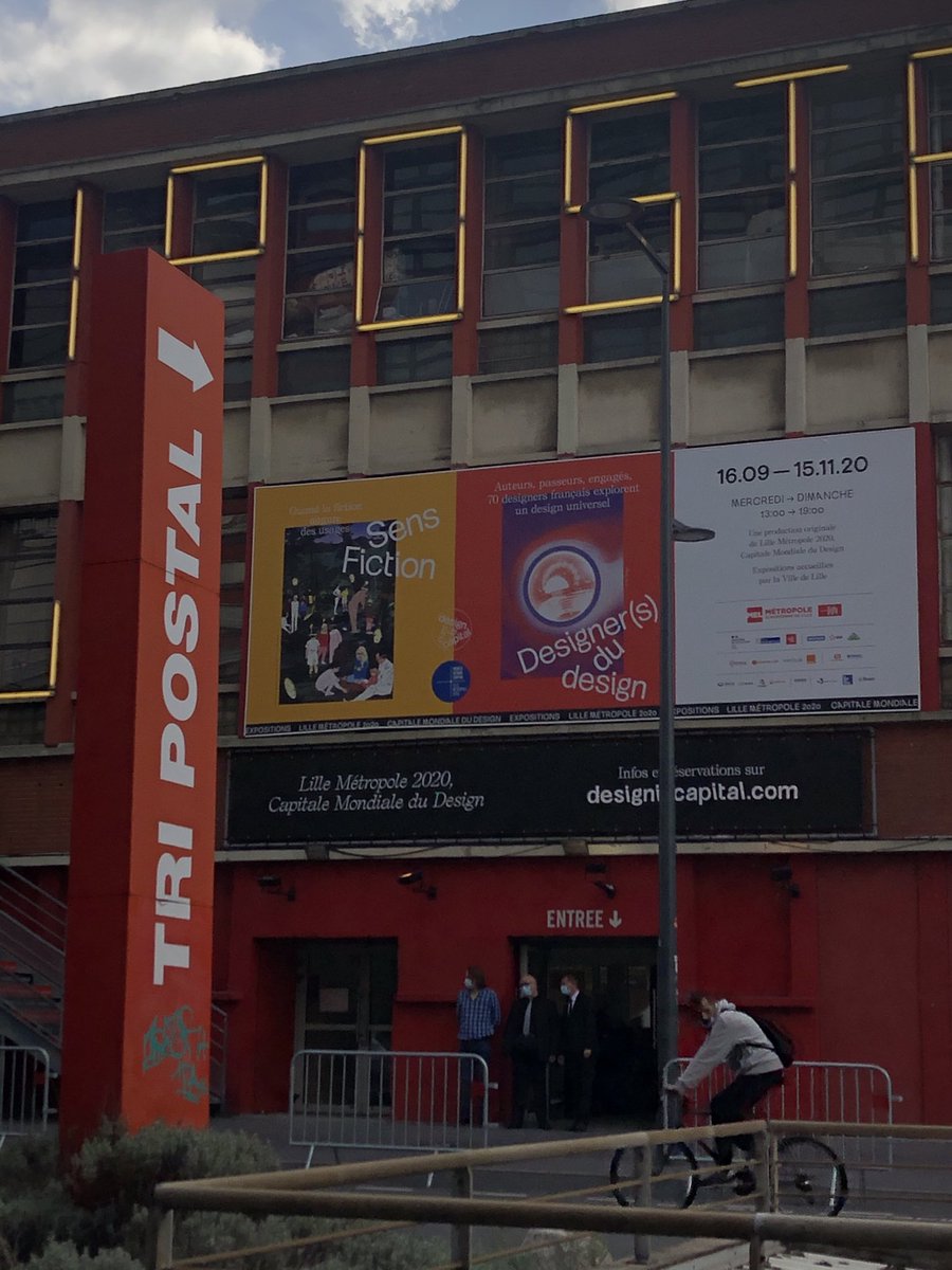 Ravie de découvrir Lille metropole 2020 capitale mondiale du design ⁦<a href="/Ensci_Paris/">ENSCI_LesAteliers</a>⁩ ⁦<a href="/worlddesignorg/">WDO</a>⁩ #lillecapitaledesign