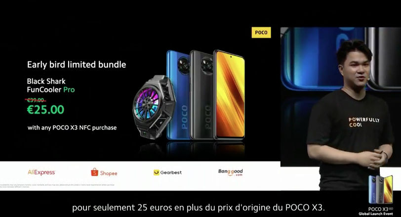 UX_Tech_FR's tweet photo. Black Shark FunCooler lancé en global pour rafraichir votre téléphone offert avec le POCO X3 pour le lancement !
Sinon vendu 39€ (Prix de lancement 25€)
#Xiaomi #Poco #PocoX3 #BlackShark #FunCooler #UniversXiaomi https://t.co/VKaaZL1pJd
