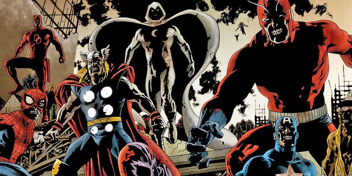 WorldsFinestPod's tweet photo. Marvel Zombies: The Most Vital Undead Avengers, Explained | @cbr https://t.co/Gu7fcN3ksw https://t.co/ZWqXTqG2Ez