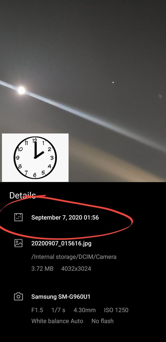 Cosmictruth369's tweet photo. 🕑 Like #CLOCKWORK 🕓
                
                🌟
 🌟                        🌟
                🌖
 🌟                          🌟
                🌟

#Moon #Star #Mars❓ 
#Sky #Clock #Time #Signs

#Luke2125 https://t.co/jZNPPMBA1z