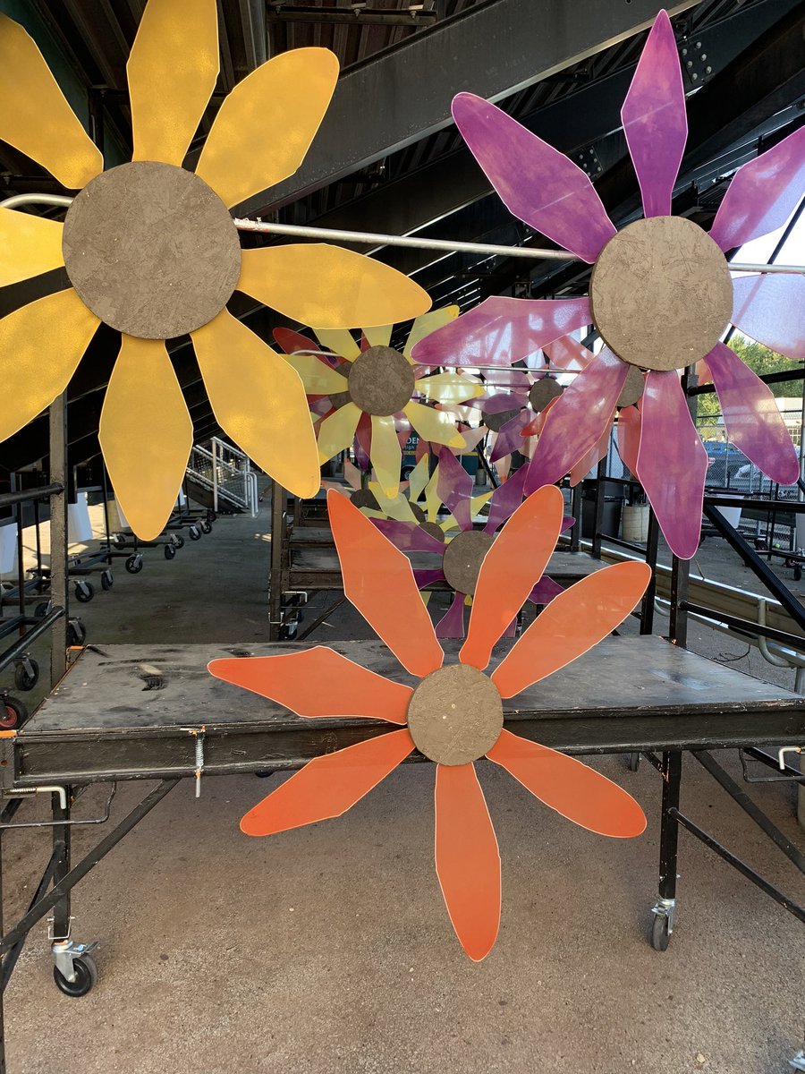 provi_band's tweet photo. The first virtual competition of the season is less than a week away. We have been busy creating props to complete this year’s program. Excited to see it all put together on Saturday. #MarchingCeltics https://t.co/Wj82W7IQ1d