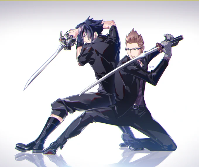 Noctis and Ignis 