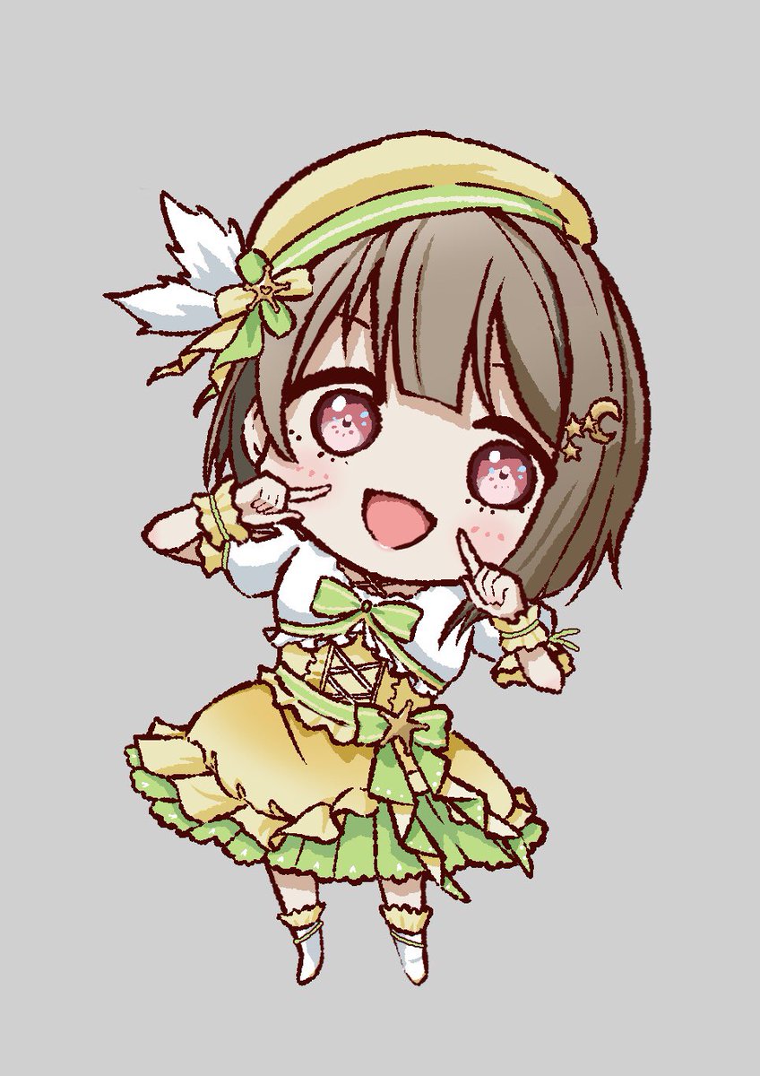 中須かすみ 「かすみんですよ! 」|タカユキのイラスト