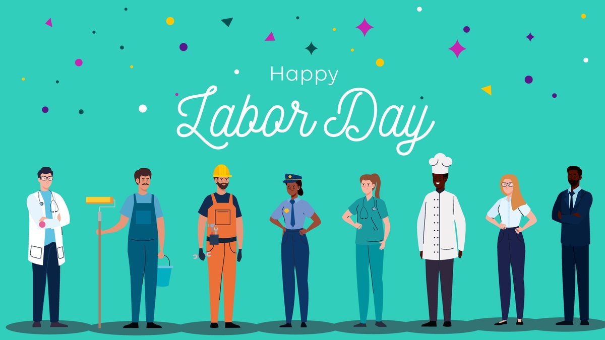 To workers everywhere, thank you for your continuous commitment and dedication to those you serve. Wishing you all a relaxing #LaborDay!