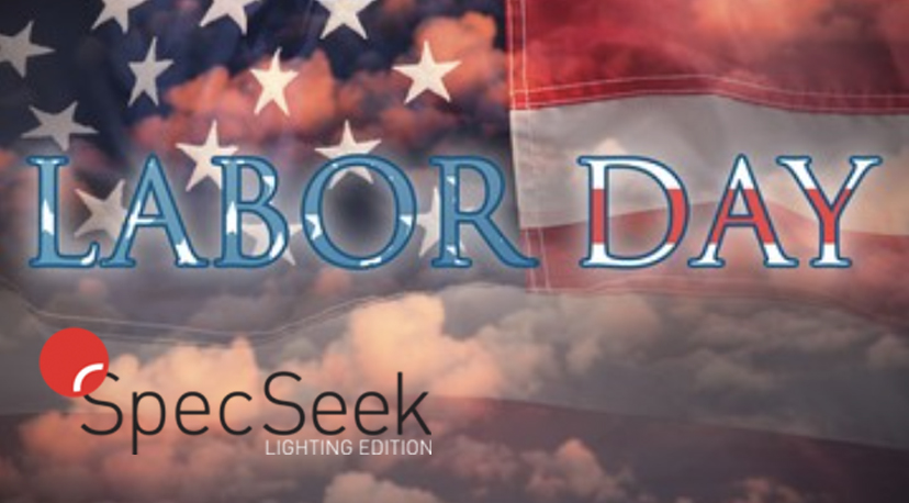 SpecSeek's tweet photo. Happy Labor Day from @SpecSeek #labordayweekend #laborday #lighting #tools #specification #lightingedition #LaborDay2020 https://t.co/B1mr1RU7Ys