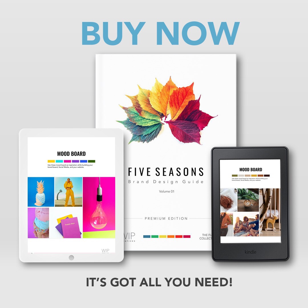 Evelyn Sharma’s first ever FIVE SEASONS Brand Design Guide - Volume 1 #ebook 📖📲 has got all you need to design your brand in #style! 

GRAB YOURS NOW! ⏩ zcu.io/phSH
 
Now available on KINDLE!⏩ amazon.in/dp/B08GX8V45F
 
#WIPcreatives #WORKINPROGRESS #branddesign