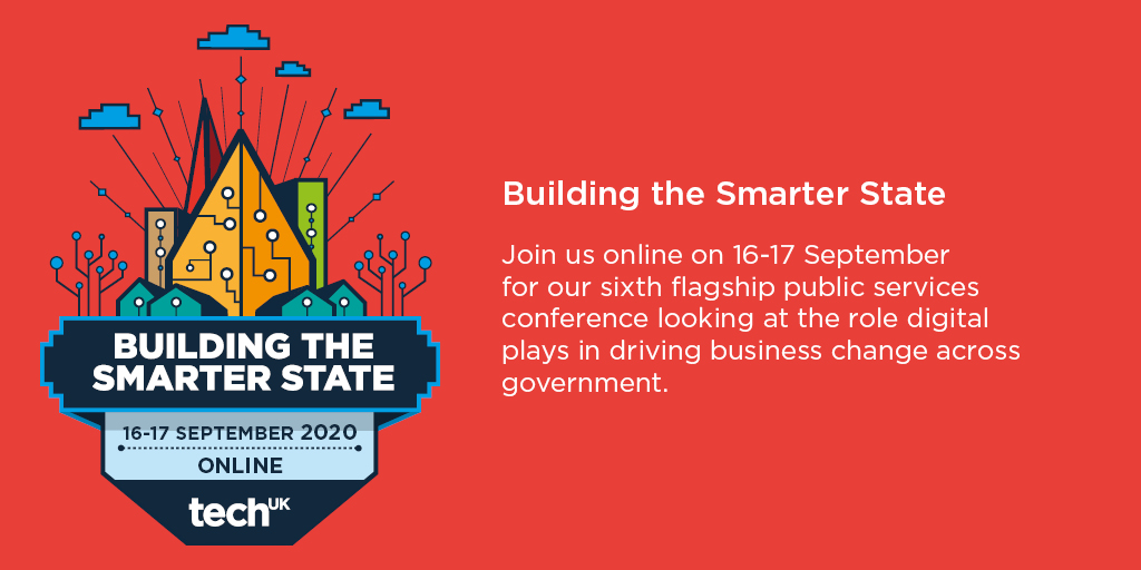 techUK's tweet photo. We're counting down to our sixth annual #techUKSmarterState conference, taking place next week. 

We've still got spaces left so make sure to book now to hear from digital leaders from across the breadth of public and the private sectors https://t.co/bxVDv3CxUj https://t.co/Gbtwww39sC