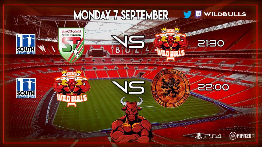 WildBulls_'s tweet photo. ๐|Matchday
๐|@OfficialVPG L1 South
๐|#StadeTunisien
๐|21.30๐ฎ๐น
๐|#AudazFutbol
๐|22.00๐ฎ๐น
๐ฅ๏ธ| https://t.co/62P8wbJ5MR
#AngryBulls
#Readytofight
โซ๐ด๐
#RDGWLB๐๐ดโโ ๏ธ๐ฅ https://t.co/9gpenlmxUp