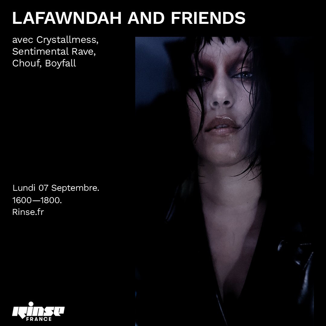 Il est 16h !
Tout de suite c'est le show @lafawndah_ & Friends !
Vous êtes avec #Crystallmess, @sentimentalrave, #Chouf & #Boyfall pour les deux prochaines heures !
#verrouillé 🔒 https://t.co/GnEXqQnzYT https://t.co/DTNM49142q