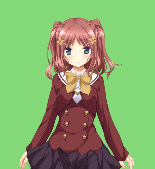 #青春フラジャイル では、ヒロインの髪型を各2種類以上用意しており、妹兼メイドである透音などは家事の邪魔にならないよう、在宅時は常にポニーテールにしてまとめているといった感じで生活観を出すようにしています。 