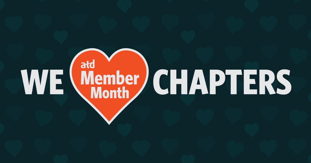 September is ATD Member Appreciation Month! Thanks for supporting ATD South Carolina.  Check out the celebrations here: ow.ly/ZfWJ50BirMc.