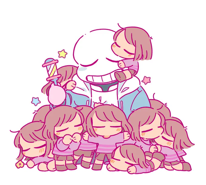 今後とも、UNDERTALE &amp;deltaruneオンリー「きみの選択。」の継続開催をお願いします!! #ひらいて赤ブー
過去絵再掲です🙏 