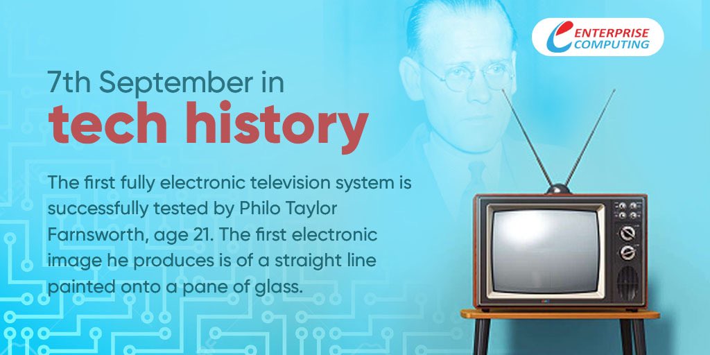 entcomputing's tweet photo. Today in tech History 🗒....
#history
#7thSeptember
#techhistory
#ecl
#thepowerofSimplicity https://t.co/vkAfQmOQ2t