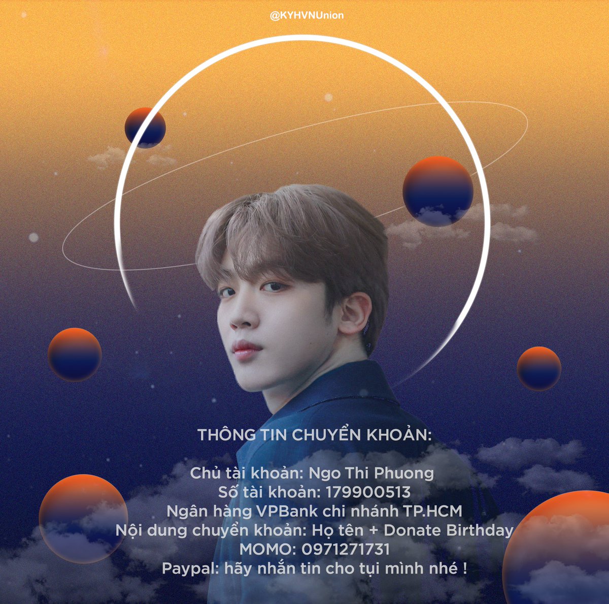 KYHVNUnion's tweet photo. 🌼 𝐘𝐎𝐧𝐢𝐯𝐞𝐫𝐬𝐞 - 𝒇𝒐𝒓 𝑲𝒊𝒎 𝒀𝒐𝒉𝒂𝒏 22'𝒔 𝑩𝒊𝒓𝒕𝒉𝒅𝒂𝒚 𝑷𝒓𝒐𝒋𝒆𝒄𝒕🌼
✅ CHIẾN DỊCH GÂY QUỸ DỰ ÁN "NUÔI EM"

🌼SỐ TIỀN ĐÃ NHẬN: 779.000 VND (đạt 6% Target)
⏰ Thời gian nhận Donate: cuối ngày 20/9/2020

Chi tiết: https://t.co/vFpYAr9Olw

#KIMYOHAN https://t.co/yd49ZXy1PF