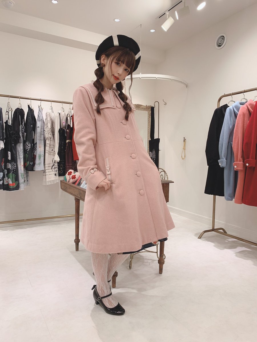 fraisier AOYAMAで Melody BasKet の新作コートを試着してきました