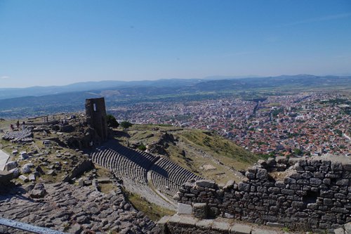 After two years of frustration, and despite having no permit from the Ottoman authorities, Schliemann began digging at Hissarlik in 1870, and by 1873 had discovered nine buried cities, each built on the ruins of the last.