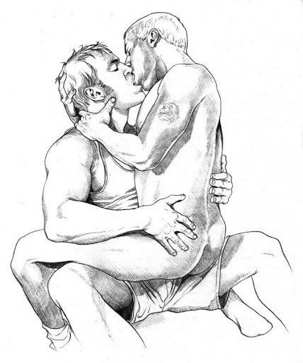 Gay Porn Drawings. 