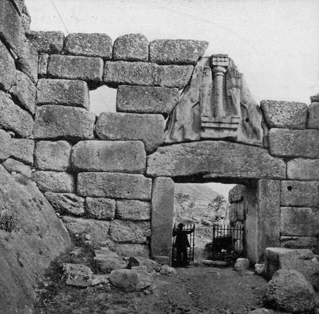 In 1876, he began digging at Mycenae.