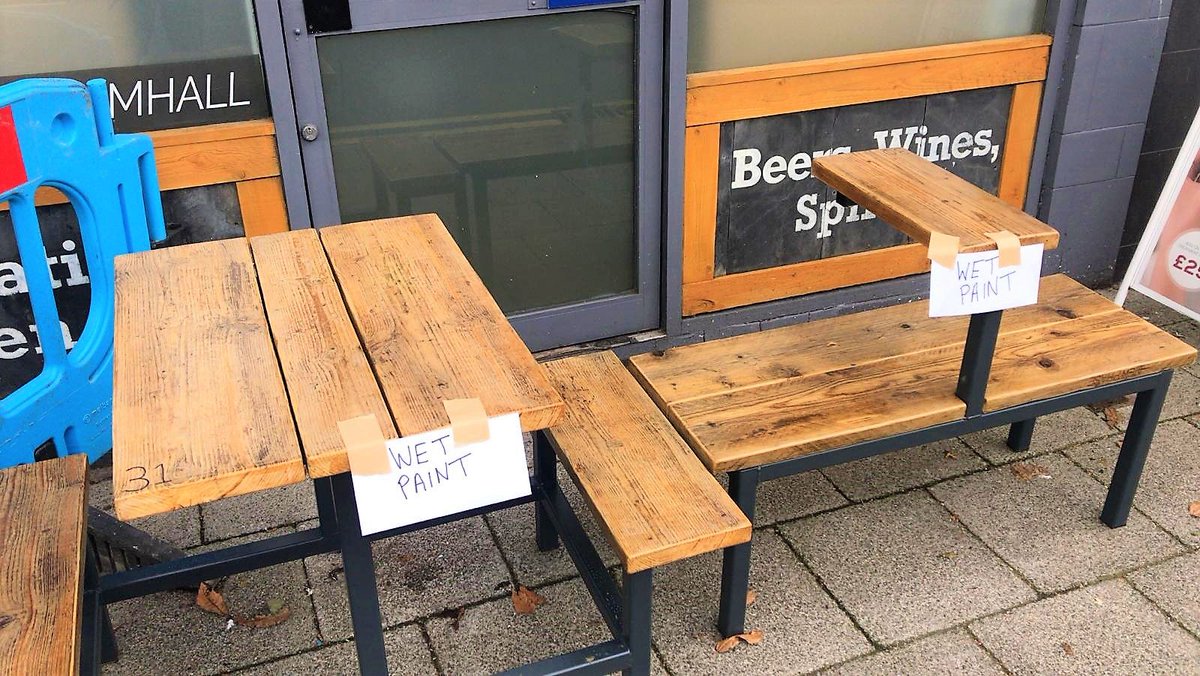 TheMountingB's tweet photo. What do you do when you run out of space?
You get new seating for out front.
Coming soon.
#TheMountingStone #Bramhall #Bramhallpub #PubsofBramhall #Stockport #PubsofStockport #Microbrewery #BrewPub #Realale #CraftBeer #takeawaybeer #Woodford #outdoorseats https://t.co/N3aCFcbOGL