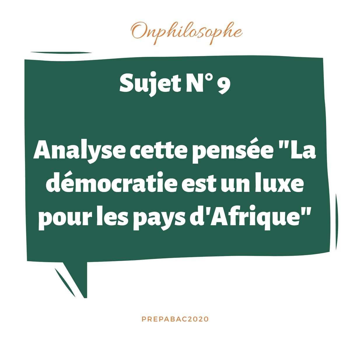 OnPhilosophe's tweet photo. On continue de préparer les lycéens aux épreuves du #bac #philo. Retrouvez sur nos pages et comptes des sujets à traiter seul ou en groupe✍️, des conseils sur l'épreuve de philosophie🙏🙏.
#BacPhilo #prepabac #bac2020
#Coursenligne https://t.co/NzHmakzYYy