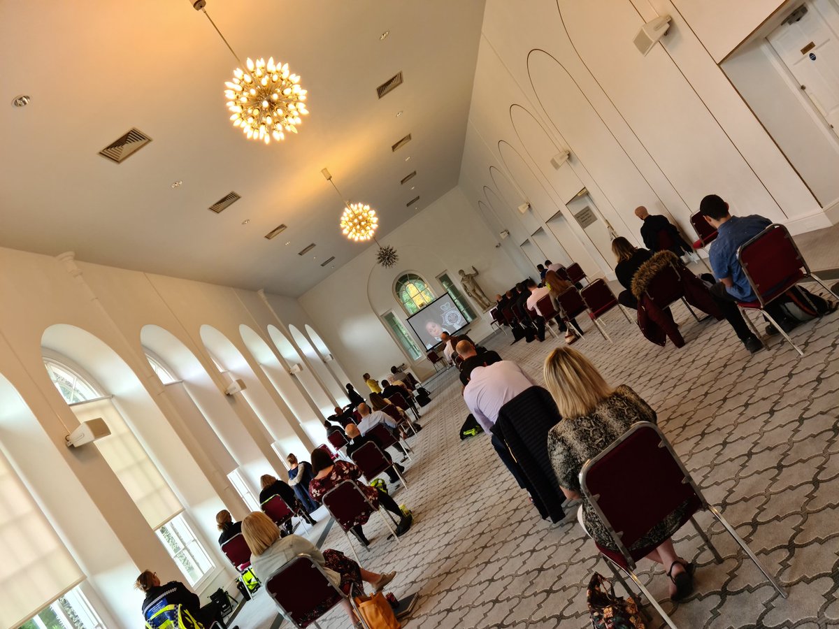 Martyn_L_Jones's tweet photo. #LetsTalkAboutRace went live today at the Orangery. The first of 130 conversations in the next six weeks about race equality in @swpolice. Great to be working with @AllWalesEYST @DiverseCymru @REFCardiffVG  thanks for your support @vaughangething @DCCJeremyV @ACCJennyGilmer https://t.co/hHhEzHrDyB