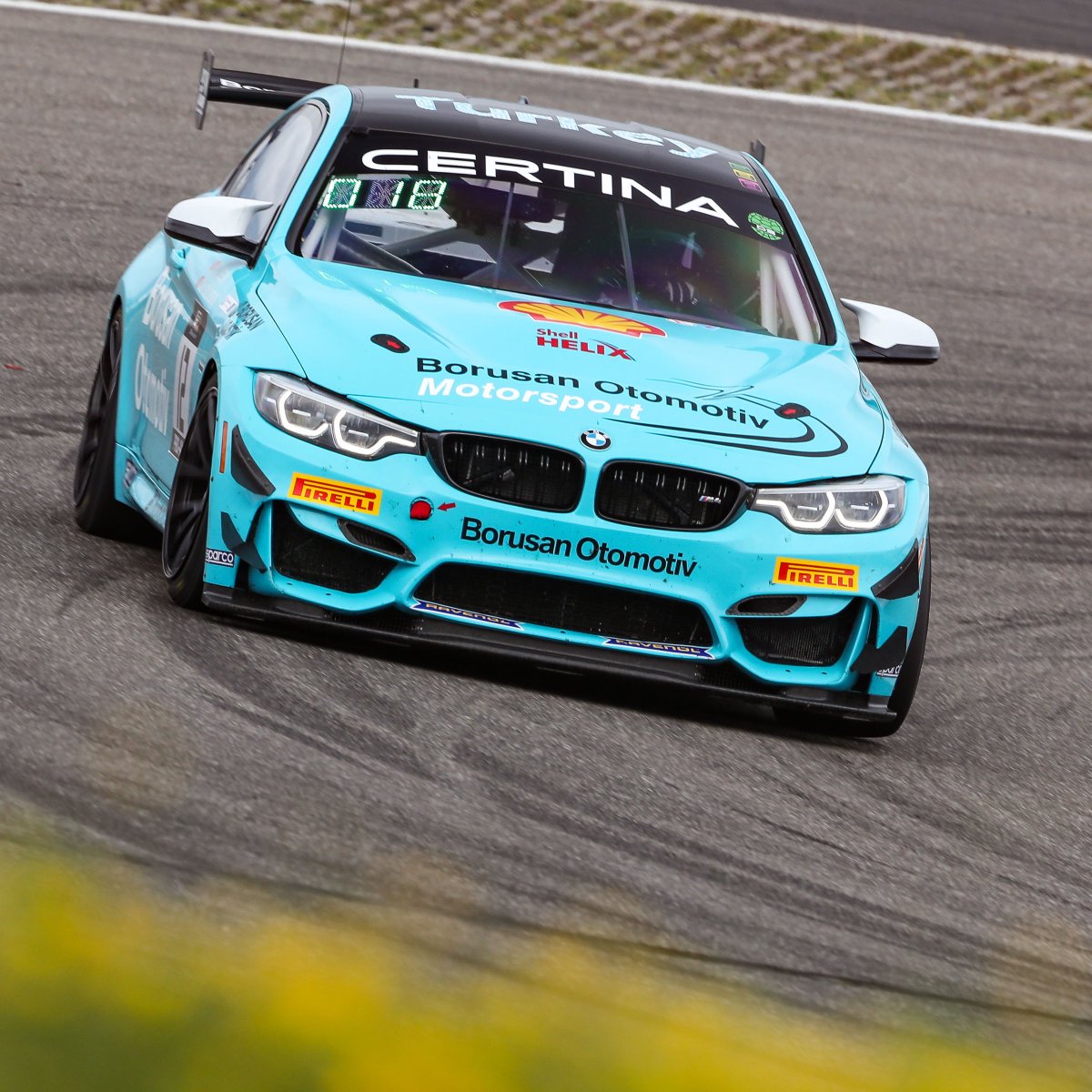 BMWMotorsport's tweet photo. Our #BMWMCustomerRacing teams fought hard, and in the end, they achieved a podium finish in the @gt4series. Here are the results of the weekend:

P3 and P4 (Pro-Am, @borusanotomotiv, #12 M4 GT4)
P4 and P5 (Silver, @RN_STS_Racing, #110 M4 GT4)
P4 and P5 (Am, Borusan, #13 M4 GT4) https://t.co/80pbaCSYKH