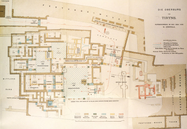 Schliemann made a third excavation at Troy in 1882–1883, an excavation of Tiryns with Wilhelm Dörpfeld in 1884, and a fourth excavation at Troy, also with Dörpfeld (who emphasized the importance of strata), in 1888–1890.