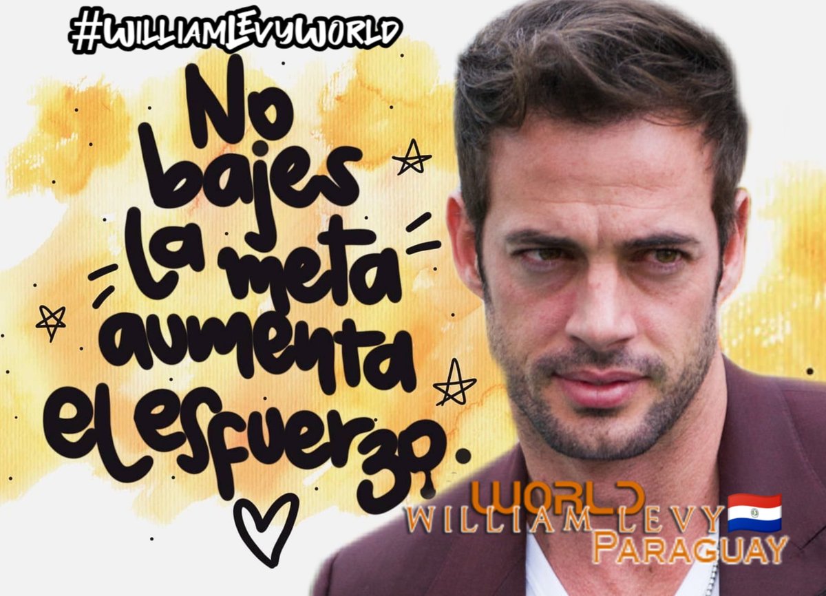 WLWParaguay's tweet photo. Buenos días @willylevy29 y Levy Fans en esta semana redoblar nuestro esfuerzo pro objetivos.. Bendecido día a todos 🙏😉.
.
. #WLW #WilliamLevyWorld #WilliamLevy #willevy #WLWSudamérica #satorial #Cojimar #EnBrazosDeUnAsesino #KillingSarai #InTheCompanyOfKillers #WLWParaguay 🇵🇾 https://t.co/hA9aFVxFzR