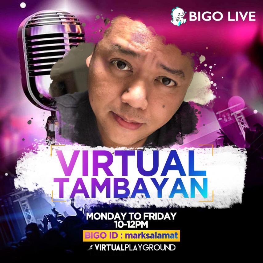ruzcko_rivero's tweet photo. Samahan po natin si @mark_salamat sa Virtual Tambayan sa BIGO LIVE!
Mon-Fri 10pm onwards!
Kita kits!!!!
@VPlaygroundPH #VPRepresent #VirtualPlaygroundFamily https://t.co/WEIpmYR7UA