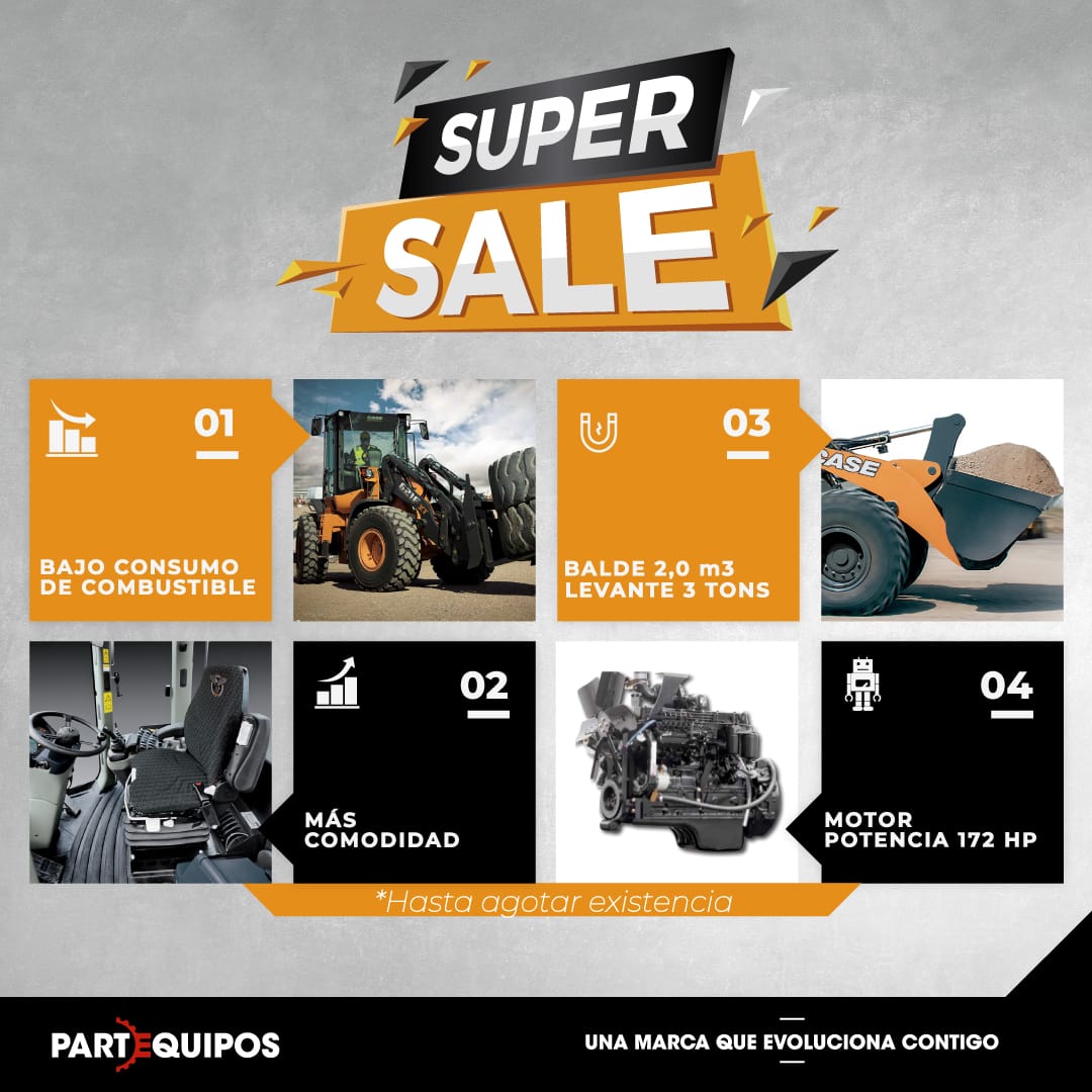 partequipos's tweet photo. No dejes pasar esta oportunidad, super promoción de nuevo cargador Case.🚜🔥

*Hasta agotar existencias

Necesitas más información, comunícate a nuestra línea 📲 (+57) 317 640 60 17

#PartequiposMaquinaria #PartequiposCargadores
#PartequiposCase https://t.co/Y2GCeOSA7j
