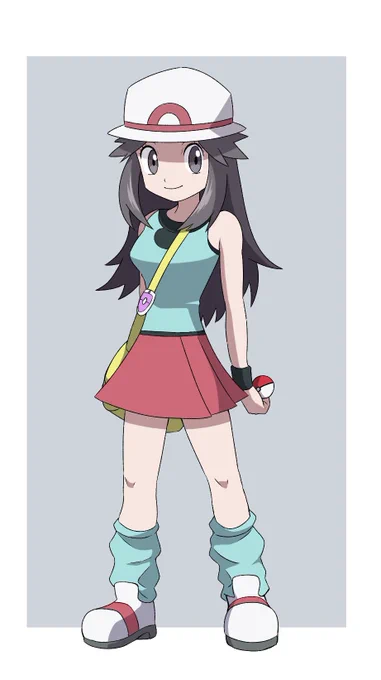 リーフ描きました#ポケモン 