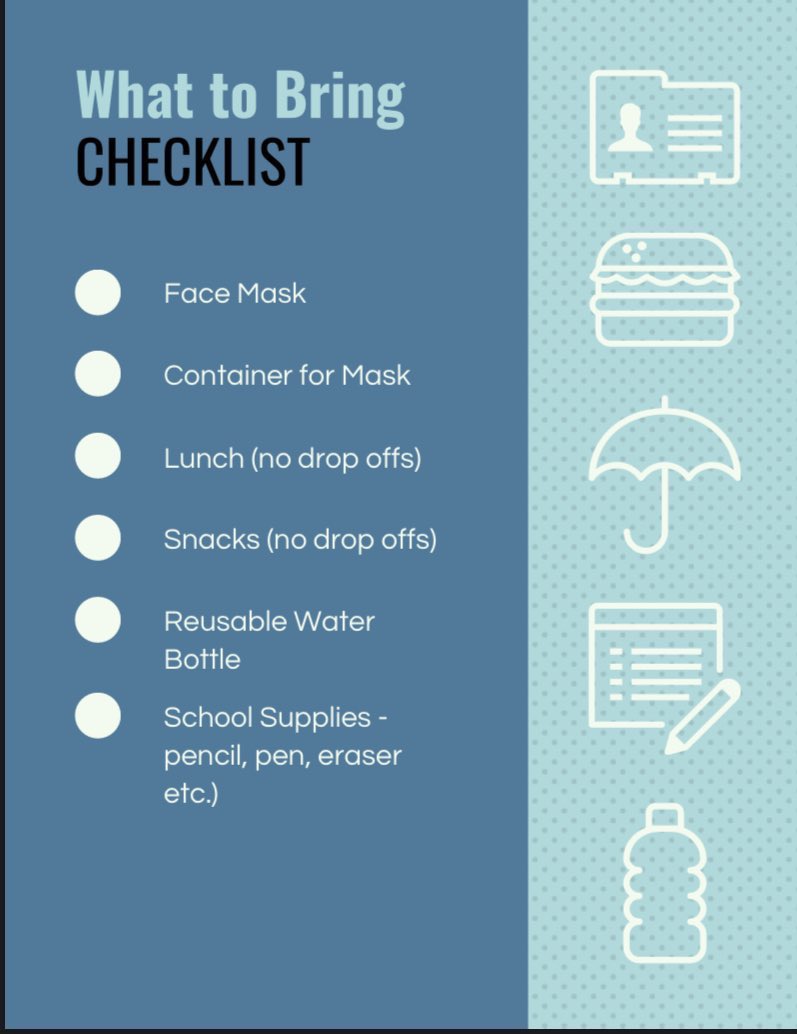 As we begin a new school year, a couple of friendly reminders for our Holy Family STARS. We look forward to seeing everyone this week!