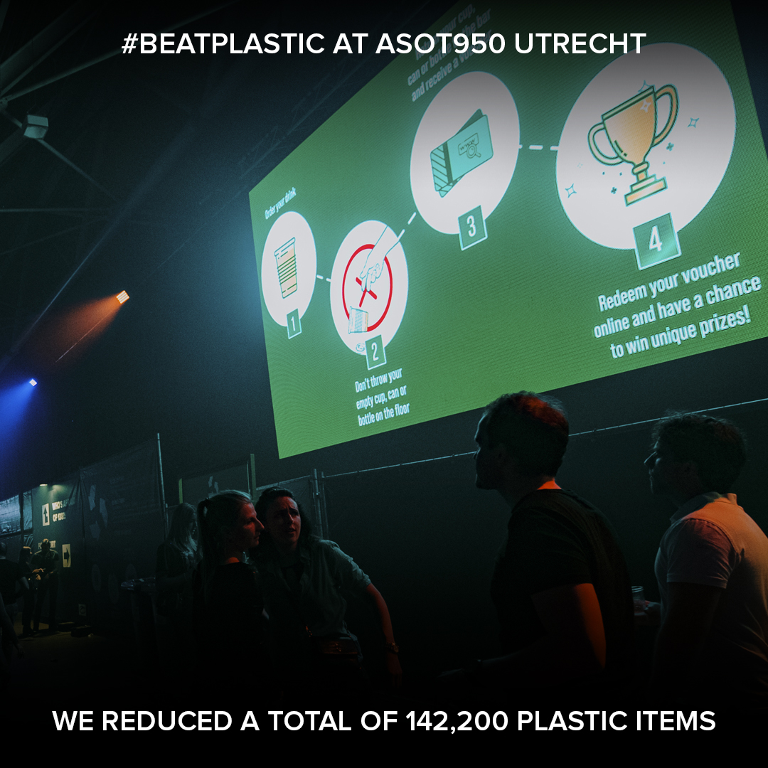 This week marks #BeatPlastic Week! Our very own @arminvanbuuren partnered up with @WWF in the battle to #BeatPlastic. Together with @ALDA__NL, the organization behind our ASOT events, we took action to make #ASOT950 plastic smart. Let’s take a look back at this successful night!