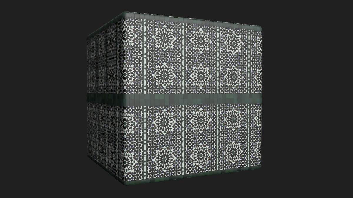 JuniWonderland's tweet photo. Made a variation to my Mosaic Material :o

#SubstanceDesigner #tiles #pattern #texture #material #procedural #algorythmic https://t.co/bjuacCl7Sc