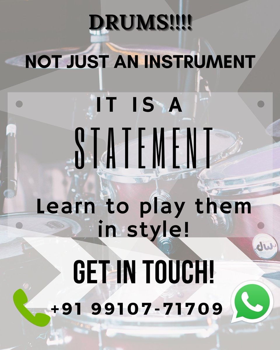 KrystWorld's tweet photo. Officially embarking on the journey of teaching! Let's learn some drums together!! 🥁
.
.
#druminstructor #learn #drums #learndrums #style #statement #instrument #music #musicians #musicianslife #teacher #instructor #lifeofateacher #knowledge https://t.co/Qs6GWLGRKb