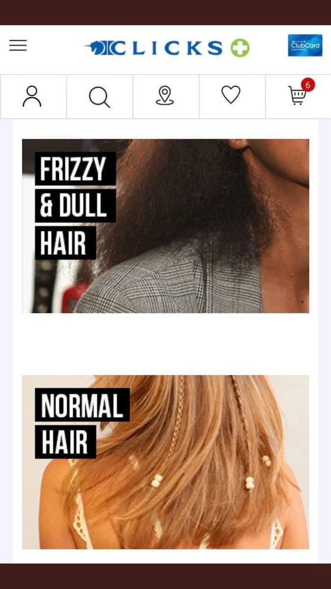 tmtsheole's tweet photo. #LetUsMoveOn brigade is on standby to remind us that an advert is just an AD. They will also demand end to #RaceCard as apartheid ended with Madiba election in 1994. The #AllLifeMatter will be quick to say all hair if not groomed is dry, damaged, frizzy & dull. #ClicksMustFall https://t.co/9sfiNgOhnc