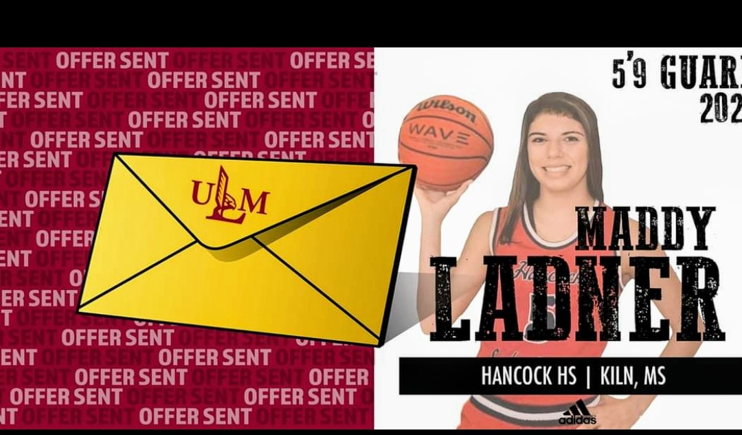 Shoutout to  Madelyn Ladner of Hancock Central on receiving an offer from the University of Louisiana Monroe. The D1 programs are starting to take interest.  
This 2022 is one to watch. We are proud of you.❤

LEVELS ✌👉🏀
#WEGRINDDIFFERENT