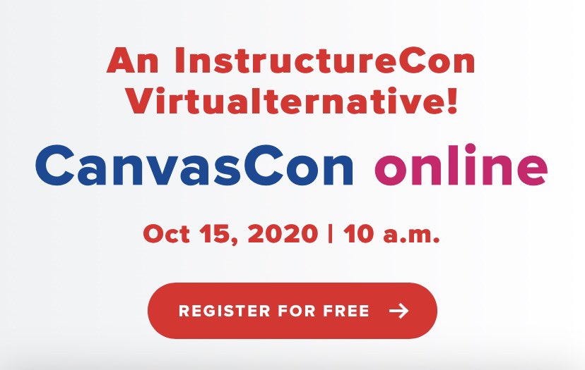 CanvasPPS's tweet photo. The @CanvasLMS conferences never disappoint. Though not in person and just one day this year, thus day promises to be full of collegial sharing and learning. 

Register today! 

@PPSConnect #satchat #edutwitter #BackToSchool2020 #virtuallearning 

https://t.co/uSij7llfqr https://t.co/GNoHuTcMNi