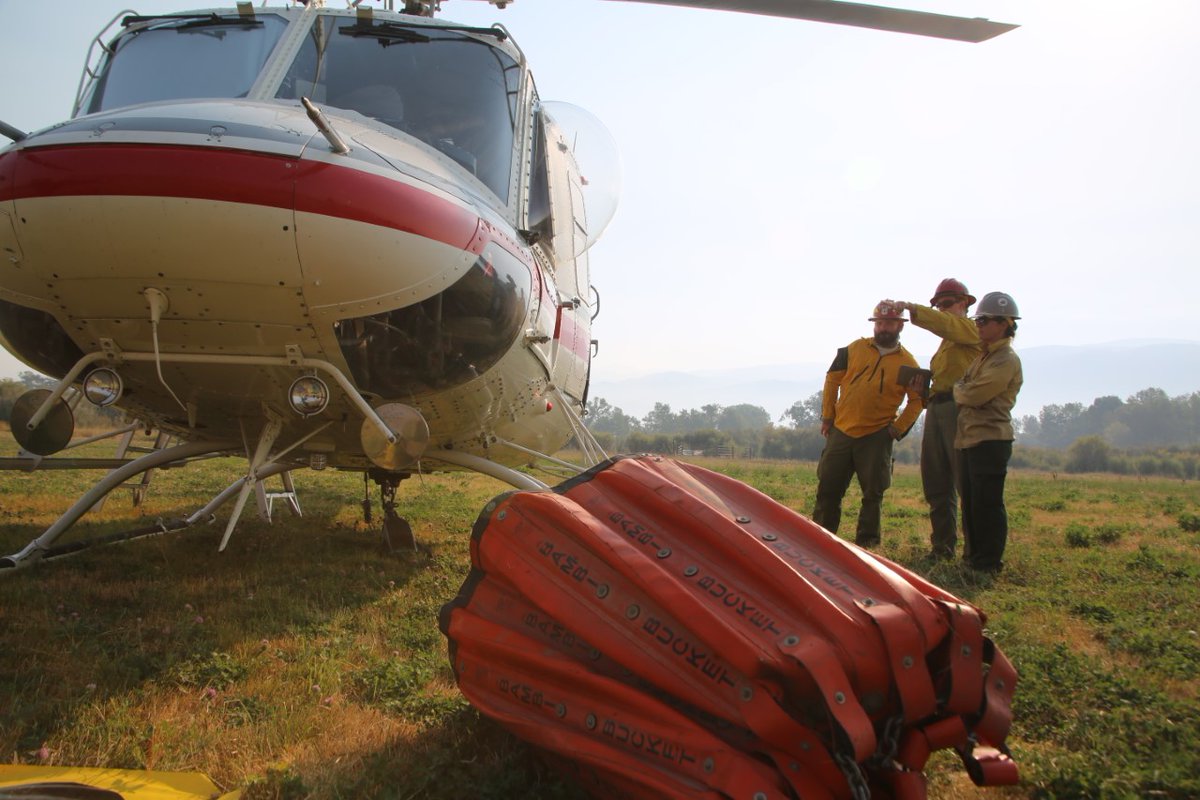 GreatBasinCC's tweet image. #SlinkFire Helicopter Support