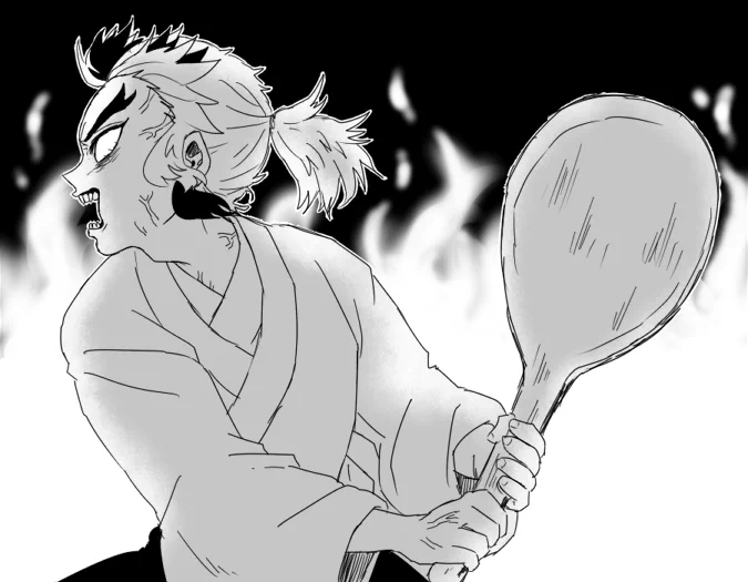 ご飯を残すと怒る世界戦のせんじゅろ君 
