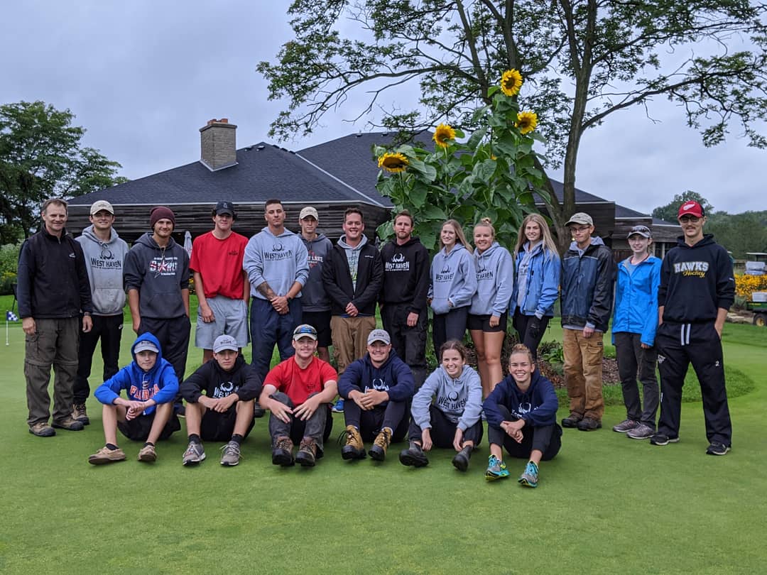 tp_ty's tweet photo. 2020 Club Cs in the book. Thanks to this amazing staff what started as very challenging year became one of the best! Thanks everyone. Enjoy shop breakfast and back to school! @whgccturfgrass https://t.co/GgxJVCKabl