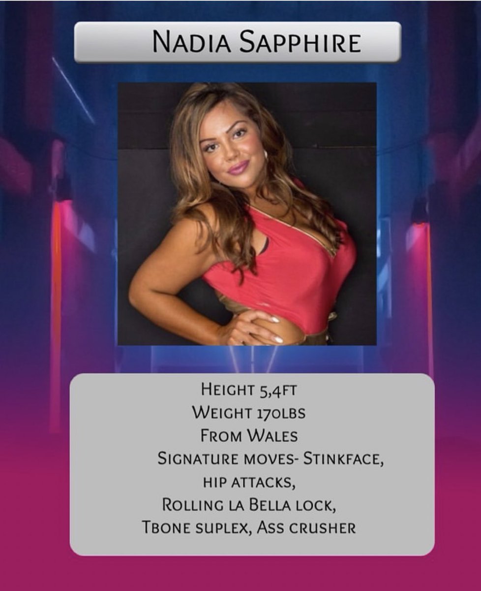 powergirlspro's tweet photo. The stinkface Queen @nadia_sapphire will be at powergirls on the 26th September for our next custom shoot. Want to create your dream wrestling match? Email powergirlspro@hotmail.com ๐ฅฐ #womenswrestling #stinkface #assattack https://t.co/sZ6pIO2rXq