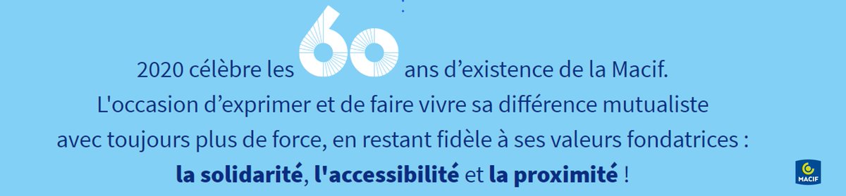 MacifAssurances's tweet photo. #60ansMACIF
Proximité pour être aux côtés de ses 5,5M de sociétaires, environnement pour permettre à chacun d’être acteur de demain, inclusion pour accompagner les + fragiles
📲⤵️
https://t.co/kovsCinIwe présente avec sa timeline, rubriques &amp; #podcasts son engagement depuis 1960 https://t.co/hT1CqhQueT
