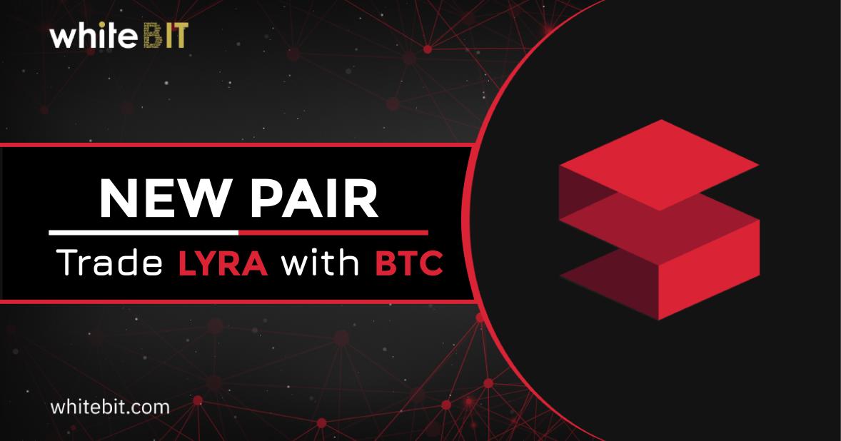 scryptachain's tweet photo. As scheduled, our partner exchange @WhiteBit6 just opened a new trading market for #Scryptachain.
Besides the already existing LYRA/EURO pair, now you can finally trade $LYRA with $BTC.
 
The new pair is available now at https://t.co/BbotxVd3h9 https://t.co/c2U3kiq8em