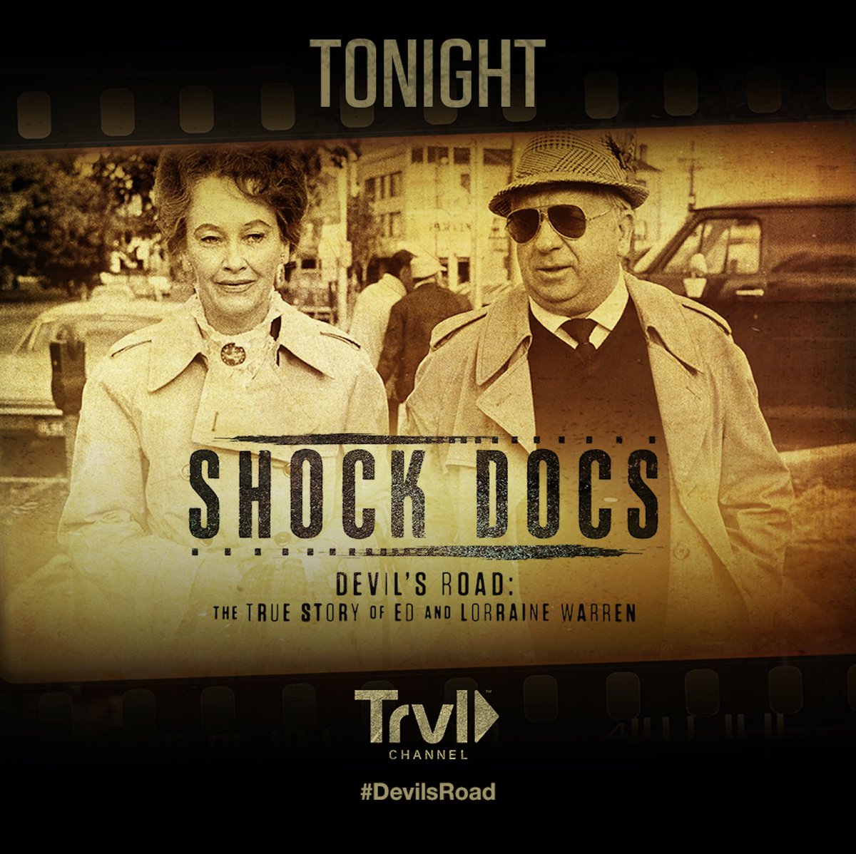 📣 TONIGHT 📣

Set your DVRs — #DevilsRoad: The True Story of Ed and Lorraine Warren premieres at 9|8c. 

Read up on the all-new documentary >>> traveldaily.com/332CngL