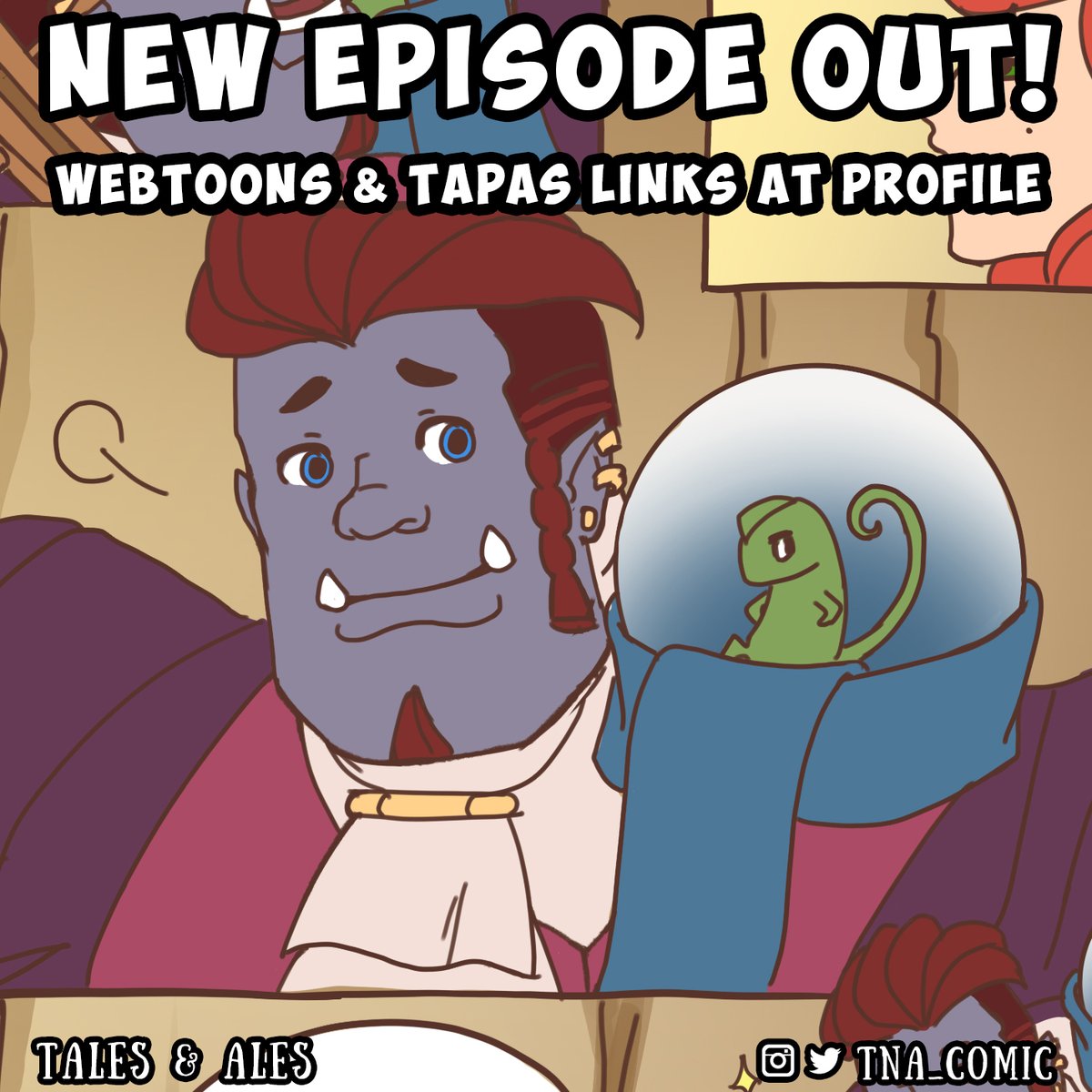 Tales &amp; Ales' Pages 33-36 are here!

Read the comic as how we intended at Webtoons, link in our profile.

#comics #comic #comicart #webcomic #dnd #dungeonsanddragons #webtoon #fantasy #fantasyart #story #art #amber #redhead #cat #cats #felis #tapas #tapastic #dndmemes #ogre #bard