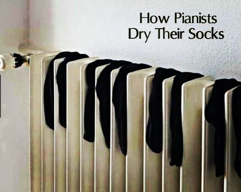PlaidOnFlannel's tweet photo. 😆🎹🧦
#PianoPlayer #Socks #HVAC #Piano #Heating #DrySocks #Musician #Pianist #Heater #Performer #Household #Keyboardist #RayManzarek #JonLord #GeoffDownes #EltonJohn #BillyJoel #StevieWonder #RichardWright #KeithEmerson #RayCharles #BruceHornsby #FreddieMercury #LittleRichard https://t.co/29azKf2THL